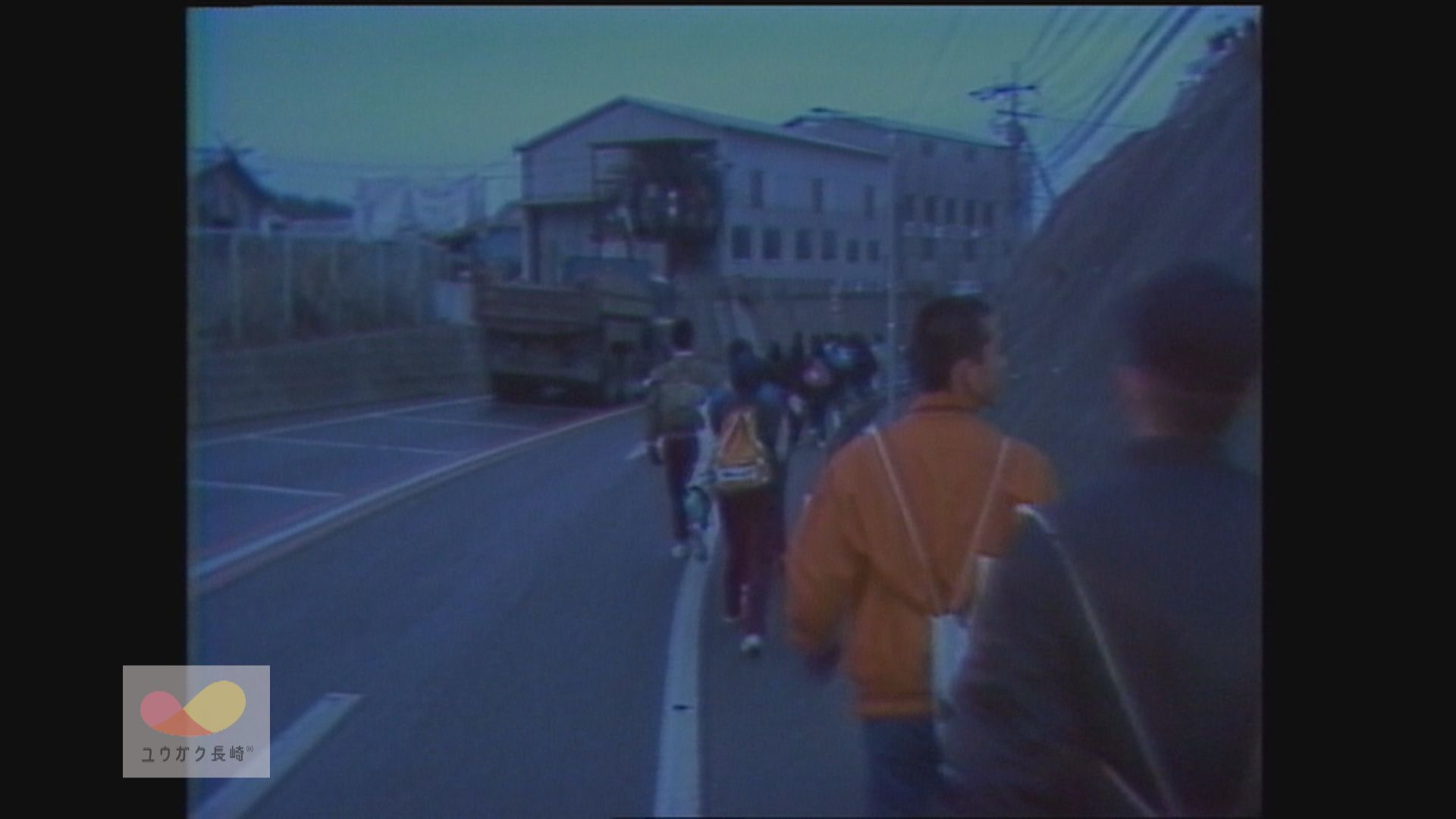 がんばれ！長崎市立山里中学校「５０キロ」耐寒行進イメージ